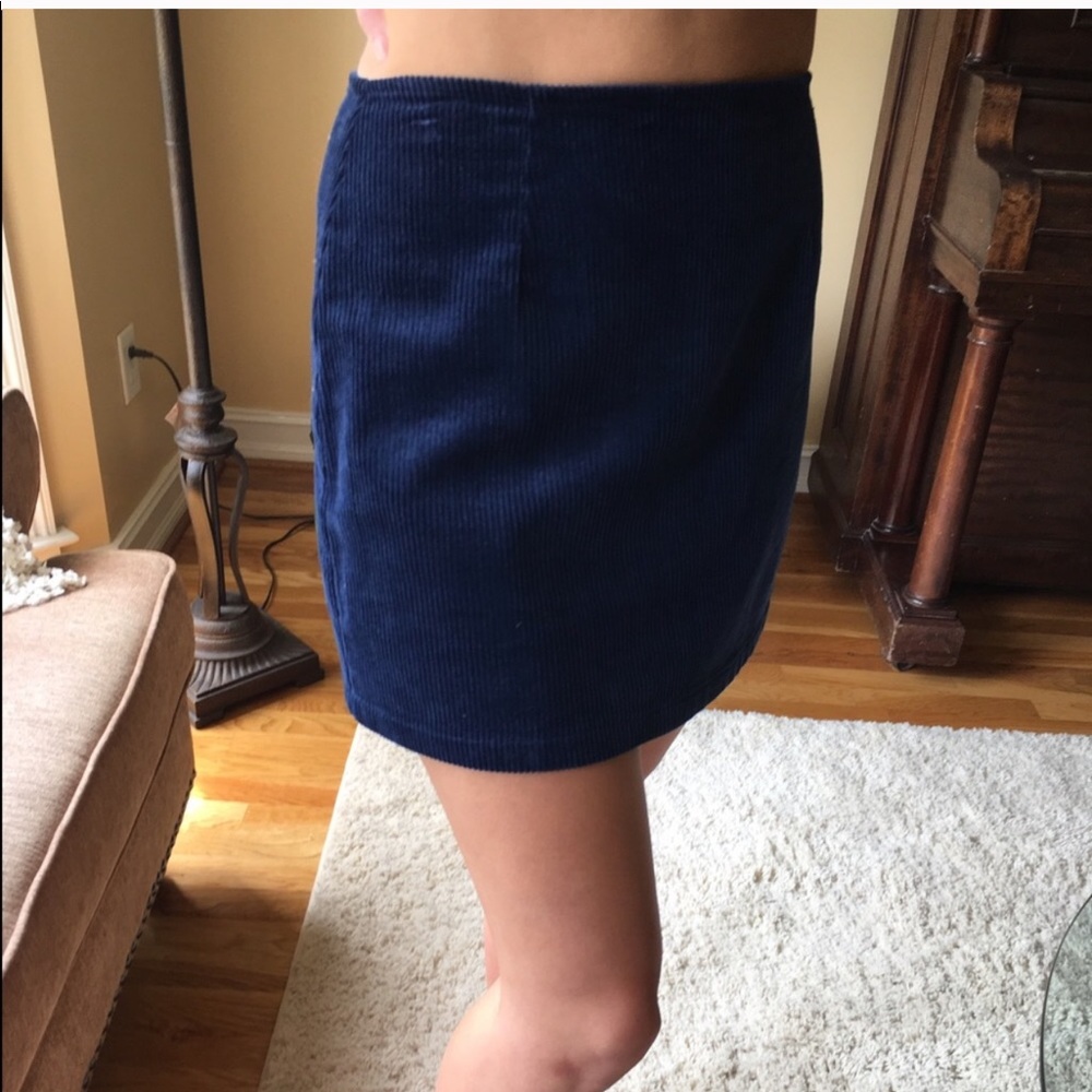 Kylie and Kendall Corduroy Miniskirt